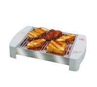 JATA TT589 Plaque grillade électrique Pose libre 550 W Acier inoxydable, White