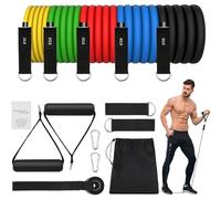 JATEKA Bandes élastiques de fitness 5 élastiques de fitness pour homme, 150 lb, pour yoga, Pilates