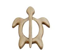 jatour Broche en Bois - Broches avec Motif Animalier en Bois Dessin animé pour Badge d'artisanat Bricolage | Boucle d'écharpe châle Mignon | Cadeau pour Maman Petite Amie Noël