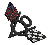jatour Drapeau américain V8 Emblème Autocollant Badge Voiture Tête Côté Fender Arrière Tronc Emblème en Métal Badge Decal fit Corvette
