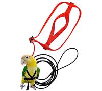 jatour Harnais Pour Perroquet, Perroquet Aviator, Oiseaux Parrot Leash Flying Laisse, Réglable Pet Traction Rope De Compagnie Et Laisse Anti-Bite