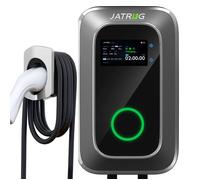 JATRHG S1 Borne de Recharge pour Véhicule Électrique 11kW 12M 16A Triphasé IP66- Station de Charge EV Wallbox