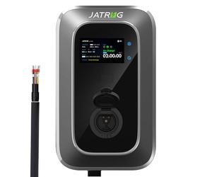 JATRHG S2 11KW Borne de Recharge pour Voiture Électrique avec Shutter Station de Recharge Triphasés Type 2 16A 380V Norme IEC 62196-2 - Wallbox