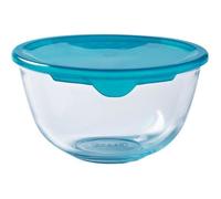 Jatte en verre Pyrex 180P000 avec couvercle en plastique - 2 litres