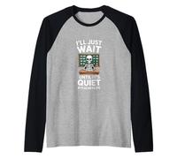 J'attendrai Juste Que ce Soit Un Professeur Calme et drôle Qui Dit Manche Raglan