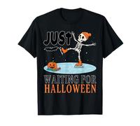 J'attends Juste Halloween, l'hiver, Noël et l'hiver T-Shirt