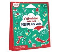 J'attends Noël Avec Mes Dessins Sur Vitre