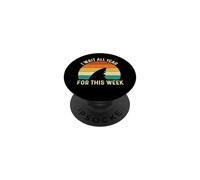J'attends Toute l'année pour Cette Semaine - Shark Lover Marine Biology PopSockets PopGrip Adhésif