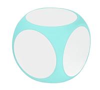 Jauarta Couleur Vibrante Écrivez sur Les Dés Enseignement en Dés, Enseignez L'outil d'apprentissage en Géométrie Mathématique, avec Conception Réutilisable, pour Les Jeux D'orthographe (Vert)