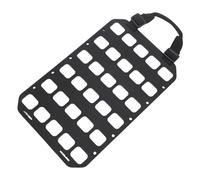 Jauarta Panneau Molle Noir avec Poignée PP, Trous Fixes, Panneau D'organisation Molle pour Boîte Murale, Sac à Dos