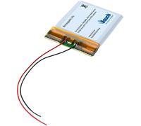 Jauch Quartz LP402535JU Pile rechargeable spéciale prismatique avec câble LiPo 3.7 V 380 mAh