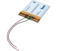 Jauch Quartz LP402535JU Pile rechargeable spéciale prismatique avec câble LiPo 3.7 V 380 mAh G