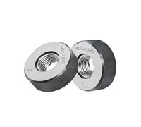 Jauge à anneau fileté Jauge à anneau fileté M20-M30 GO/NO GO Jauge métrique Précision Outil à vis externe 2 pièces Outil de mesure(M27X2.0)