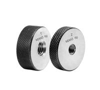 Jauge à bague filetée 1 ensemble = * GO + NOGO 6g précision M26-M31.5 outil de mesure jauge à anneau filetage fin métrique Non Standard M26M27M28M30M31 main droite(Mint)