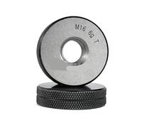 Jauge à bague filetée de haute précision - Jauges de filetage métriques Go & No Go for la mesure du filetage interne(M15x1.5)