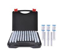 jauge à broche en acier Calibres à broches de 1,00 à 10,00 mm, pas de 0,01 mm, ensemble de 901 pièces en acier de précision, jauge à bouchon lisse, jauge de trou