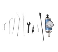Jauge à cadran indicateur de centrage pour fraiseuses - Plage de mesure de 0 à 3 mm avec valeur de graduation de 0,01 mm - Outil de mesure de positionnement de la pièce et du