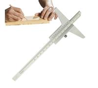 Jauge à coulisse Instrument de mesure,Haute Précision Mesure Multifonctionnelle - Jauge à Curseur Règle Pour Électronique - Pour Bricolage Ménage Matériel Réparation De Voiture Bijoux Artigi