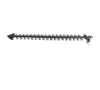 Jauge à Neige D'extérieur de 36 Pouces, Bâton de Mesure des Chutes de Neige en Fer Robuste, Mesure Précise de la Profondeur de la pour Les Décorations de Cour, de Jardin et de Vacances