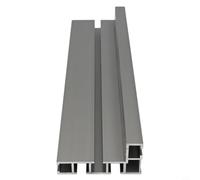Jauge à onglet en alliage d'aluminium avec angle de 75 degrés pour scie à table, scie à ruban, routeur, gabarit, guide de coupe avec poignée poussoir pour barre d'arrêt de précision, bleu rouge (A)