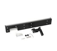 Jauge à onglets avec butée de piste for scie à table et routeur, outil de précision for le travail du bois for des coupes précises(Fence and Stoper)