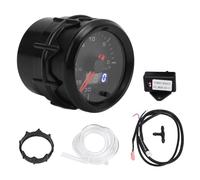 Jauge à vide numérique de 52 mm avec affichage à pointeur 0 à 30 po HG Kit de compteur à vide automobile pour véhicules 12 V Performance du moteur Améliore l'efficacité