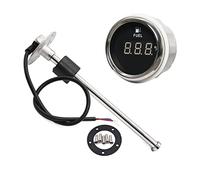 Jauge Carburant, 0-190 ohm carburant numérique Indicateur de niveau du réservoir d'huile 52 mm avec capteur de niveau de carburant 1 2v / 24v for l'essence diesel automobile,Jauge Cuve Fioul(325mm se