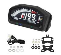 Jauge Carburant Accessoires Moto Panneau D'instruments Universel Compteur De Vitesse Numérique Jauges Tachymètre Odomètre(Type X)