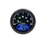 Jauge Carburant Compteur De Vitesse Universel pour Moto 12000RMP, Compteur Kilométrique, Tachymètre, 1 À 4 Cylindres, Jauge Moto, Tableau Bord Numérique pour Moto(Color21)