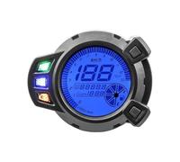 Jauge Carburant Compteur Kilométrique Numérique Rétroéclairé 7 Couleurs pour Moto, Tachymètre, Jauge pour BWS125 pour Zuma pour YW125