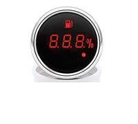 Jauge Carburant, Jauge de niveau de réservoir de carburant numérique de voiture de bateau marin de 52mm 0-190Ω compteur de niveau de carburant étanche + capteur(Only)