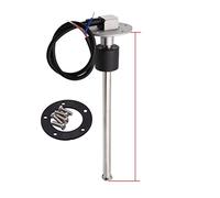 Jauge Carburant, Jauges de niveau de carburant de voiture de bateau de 52mm 0-190ohm 240-33ohm mètres de niveau de carburant jauge de niveau d'eau marine capteur expéditeur unité for Yacht(200mm 240-3