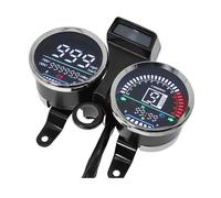 Jauge Carburant pour GN125 Compteur De Vitesse Moto Panneau Compteur Numérique Ensemble Compteur Kilométrique Indicateur De Vitesse Moteur Compteur Instrument