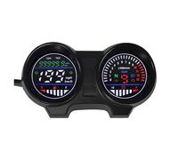 Jauge Carburant pour Titan 150 pour CG150 pour Fan150 pour CG125 Tableau De Bord Numérique Moto Compteur De Vitesse RPM Mètre Dashboad(Type C)