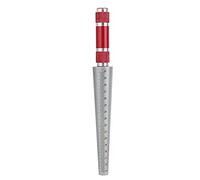 Jauge conique à trou, outil de mesure en acier inoxydable pour les diamètres intérieurs et les dimensions d’alésage, jauge d’ouverture conique de haute précision à 0,1 mm avec 4 (15-30mm)