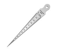 Jauge Conique | Outil de Mesure Léger | Ensemble avec Identification Numérique Claire pour Réparation Automobile et Travail des Métaux pour Professionnels et Particuliers
