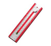 Jauge coudée avec règle de marquage multi-angle | Règle pliable multifonctionnelle, outil de mesure de la profondeur de marquage du travail du bois