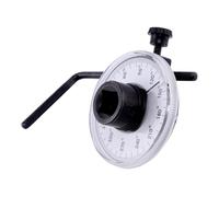 Jauge D’angle de Couple pour ynamométrique Voiture, Noire, Acier | Mesure la Rotation Après Préserrage, Fonctionnement sans Pile, pour Écrous de Roue, Garage et Atelier Mécanique
