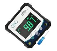 Jauge d’Angle Numérique - Inclinomètre Électronique Portable et Mesureur d’Angle, Rapporteur Numérique Étanche pour Scie à Table, Menuiserie, Métallurgie & Construction, Haute Précision 0,05° Résoluti