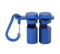 Jauge d’Échelle en Alliage d’Aluminium, Bouton Serrage Hexagonal, Outil de Traçage d’Échafaudage et Règle de Charpente - Précision et Résistance, Fixation Stable, Pour Menuisiers (Bleue)