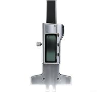 Jauge d'action numérique pour guitare, basse, ukulélé - Outil de mesure précis de la hauteur avec écran LCD - Corps en métal pour réglage du chevalet
