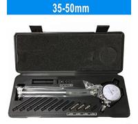 Jauge d'alésage numérique 0,01 mm Précision Outil de mesure de diamètre interne avec 12 sondes pour atelier d'ingénierie Plage de mesure 18-35 mm 35-50 mm 50-160 mm (35-50 mm)