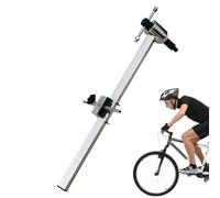 Jauge d'alignement de patte de dérailleur - Outil de vélo 410x165x125mm, outil de mesure de correcteur d'alignement de crochet de queue durable en acier au carbone en acier inoxydable avec rotation à