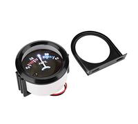 Jauge d'ampèremètre EBTOOLS 12 V, voltmètre automatique d'ampèremètre de 2 pouces/52mm 60-0-60A voltmètre de jauge d'ampère pour des véhicules à moteur