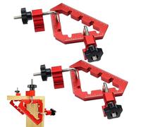 Jauge d'angle de précision en d'aluminium pour 90 degrés - Outil de mesure d'angle - Pour rénovation de maison, installation de porte, fenêtres, tiroirs, armoires, cadres