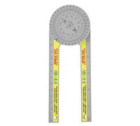Jauge d'angle de précision pour le travail du bois, avec rotation à 360 degrés, pour mesurer et transférer les angles dans la menuiserie et la construction