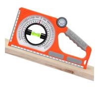 Jauge d'angle d'inclinaison, inclinomètre numérique | Instrument multifonction précis pour la pente de toit, la construction, la mesure d'inclinaison et l'arpentage, appareil de mesure portable pour