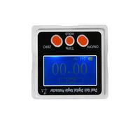 Jauge d'angle numérique à deux axes en aluminium, boîte de biseau numérique plus fine avec aimants, mesureur d'angle(5515-90FS)