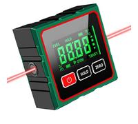 Jauge d'angle numérique avec écran LCD avec base magnétique, jauge de niveau de rétroéclairage biseautée inclinomete