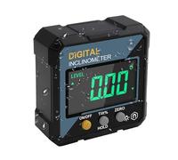 Jauge d'angle numérique magnétique - instrument de mesure d'affichage à LED, boîte de gymnastique avec haute précision | Niveau numérique portable pour les travailleurs de charpentier ingénieurs